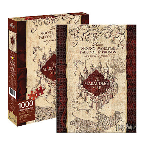 Harry Potter - Marauders Map 1000pc Puzzle