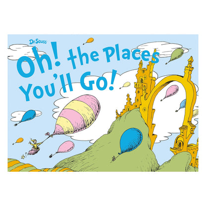 Oh, The Places You'll Go! - Balloon Dr Seuss 1000pc Puzzle
