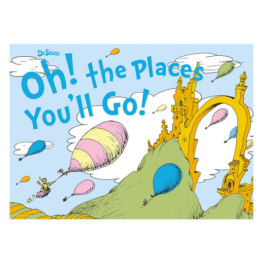 Oh, The Places You'll Go! - Balloon Dr Seuss 1000pc Puzzle