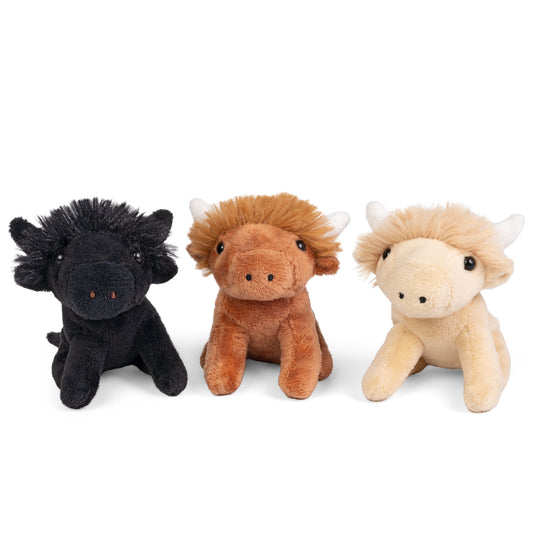 Living Nature - Little Buddies Highland Cow (9cm)