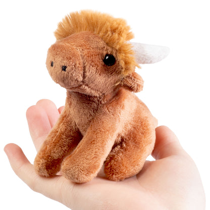 Living Nature - Little Buddies Highland Cow (9cm)