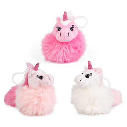 Living Nature - Clips Pom Pom Unicorn (14cm)