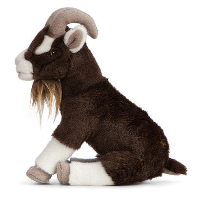 Living Nature - Brown Goat Sitting (25cm)