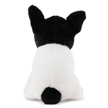 Living Nature - French Bulldog Puppy Black and White (19cm)