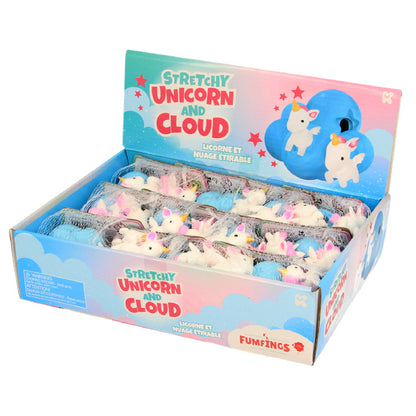 Keycraft - Stretchy Unicorn & Rainbow Cloud