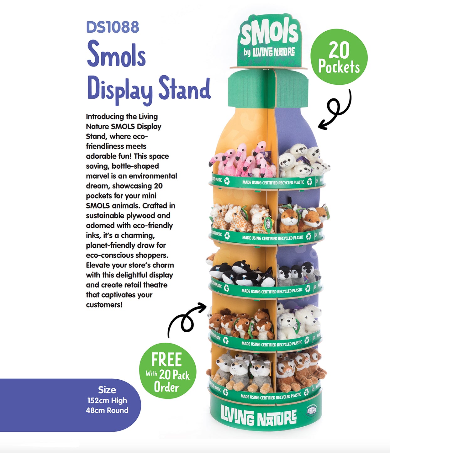 Living Nature - Smols Bottle Display Stand