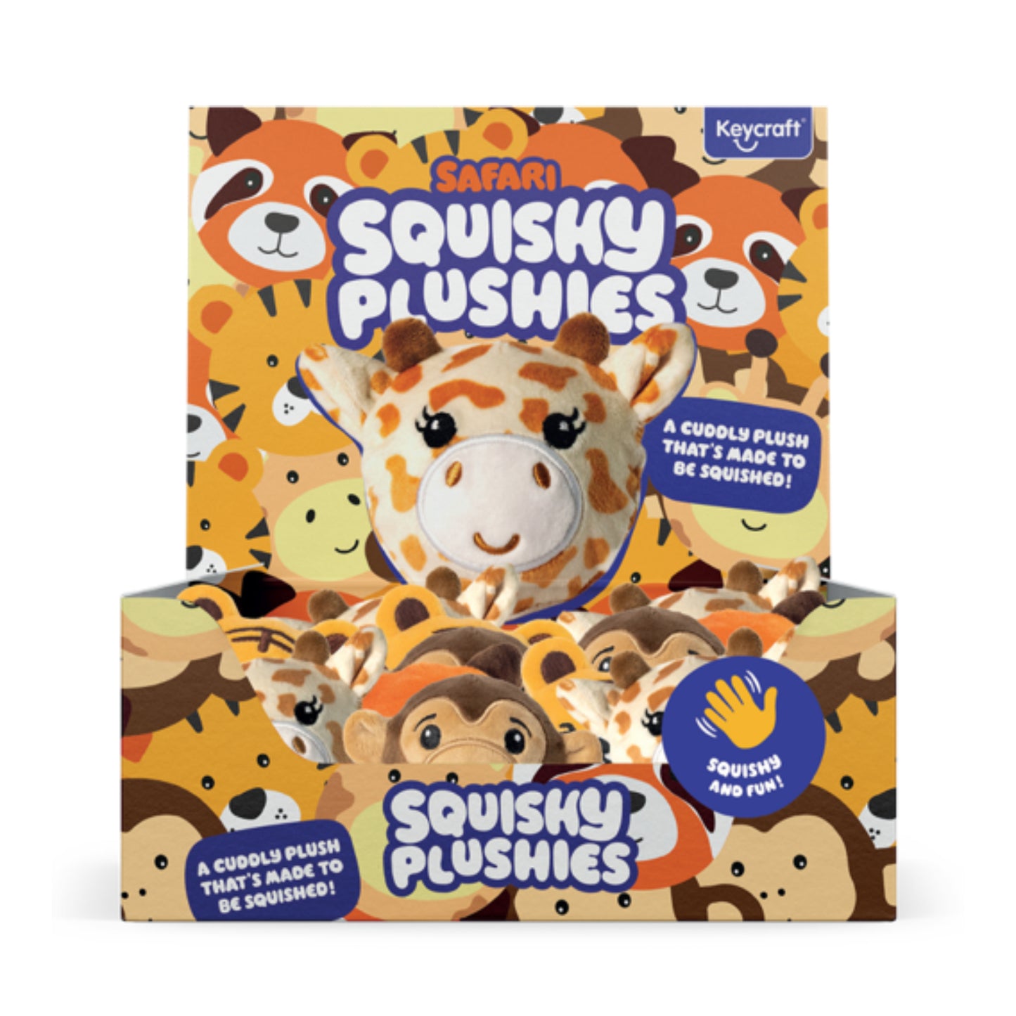 Keycraft - Safari Squishy Plushies