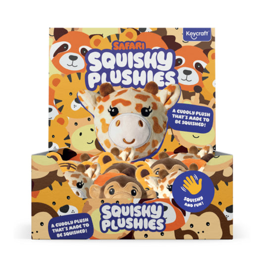 Keycraft - Safari Squishy Plushies