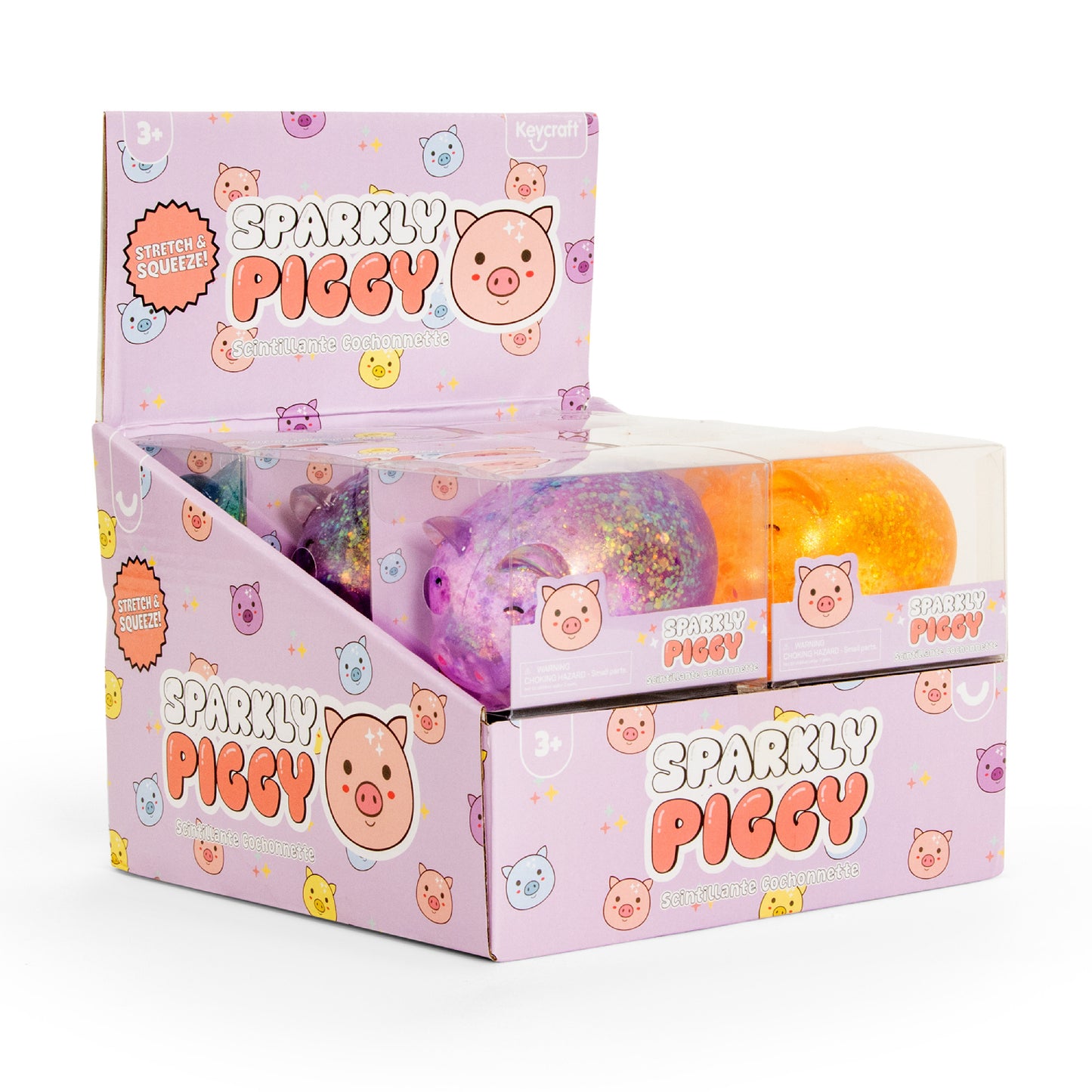 Keycraft - Squishy Sparkly Piggy