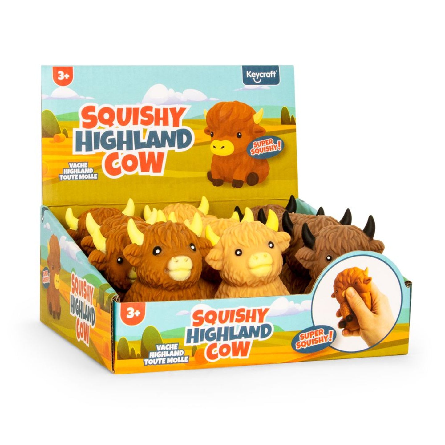 Keycraft - Squishy Highland Cows