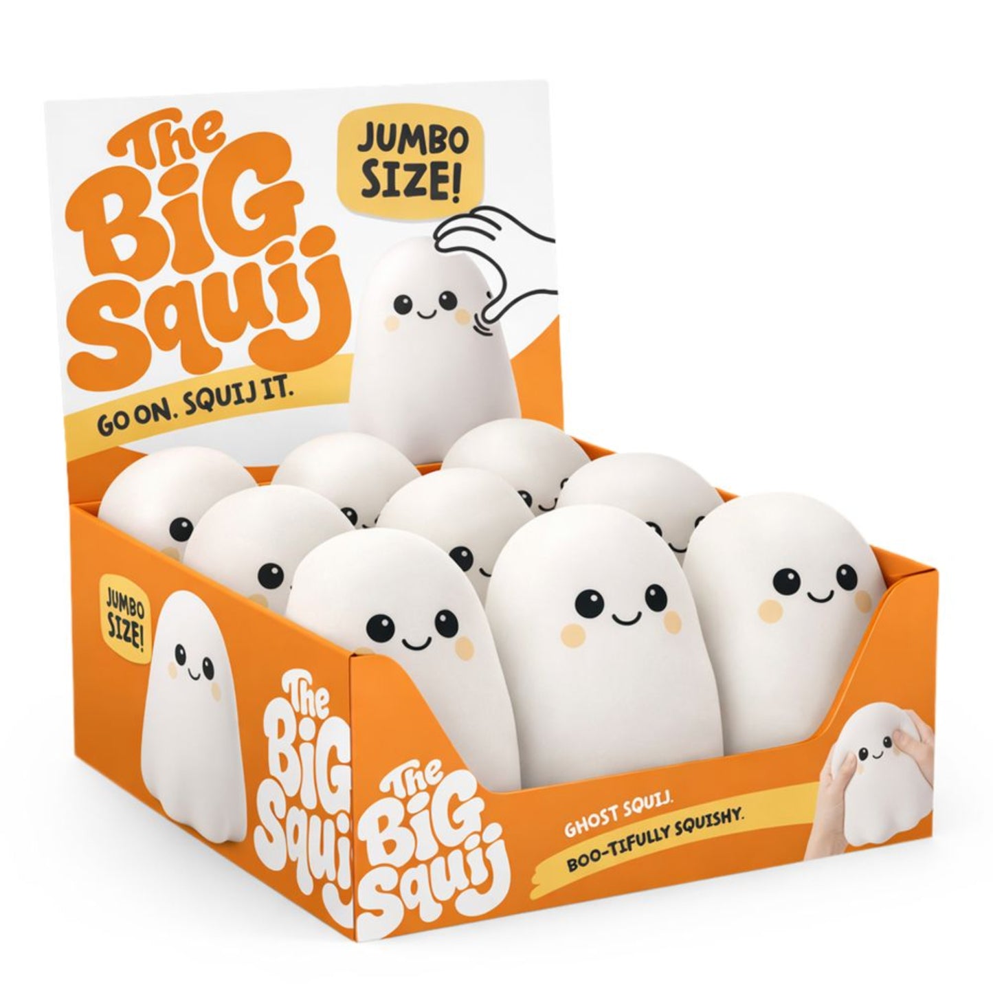 Keycraft - The Big Squij Ghost Slow-Rise Squishy Toy