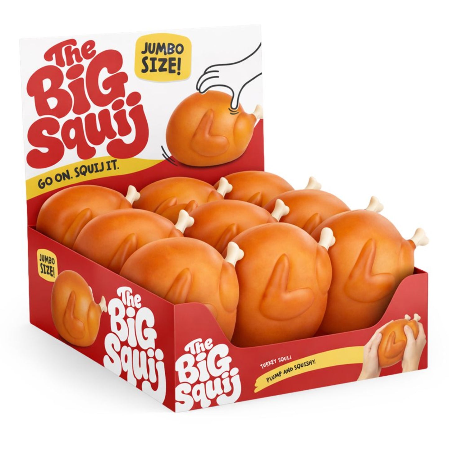 Keycraft - The Big Squij Turkey Slow-Rise Squishy Toy