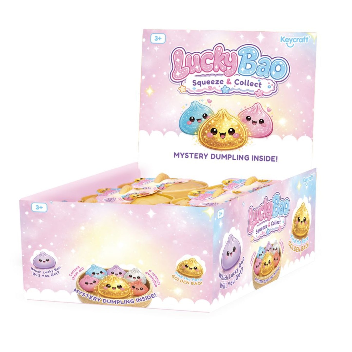 Keycraft - Lucky Bao Mystery Dumpling Squish (Large - 10cm)