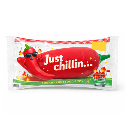 Keycraft - The Big Squij Chili Slow-Rise Squishy Toy