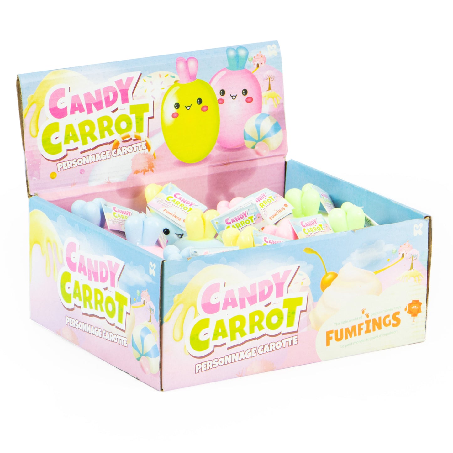 Keycraft - Candy Carrots Squishy