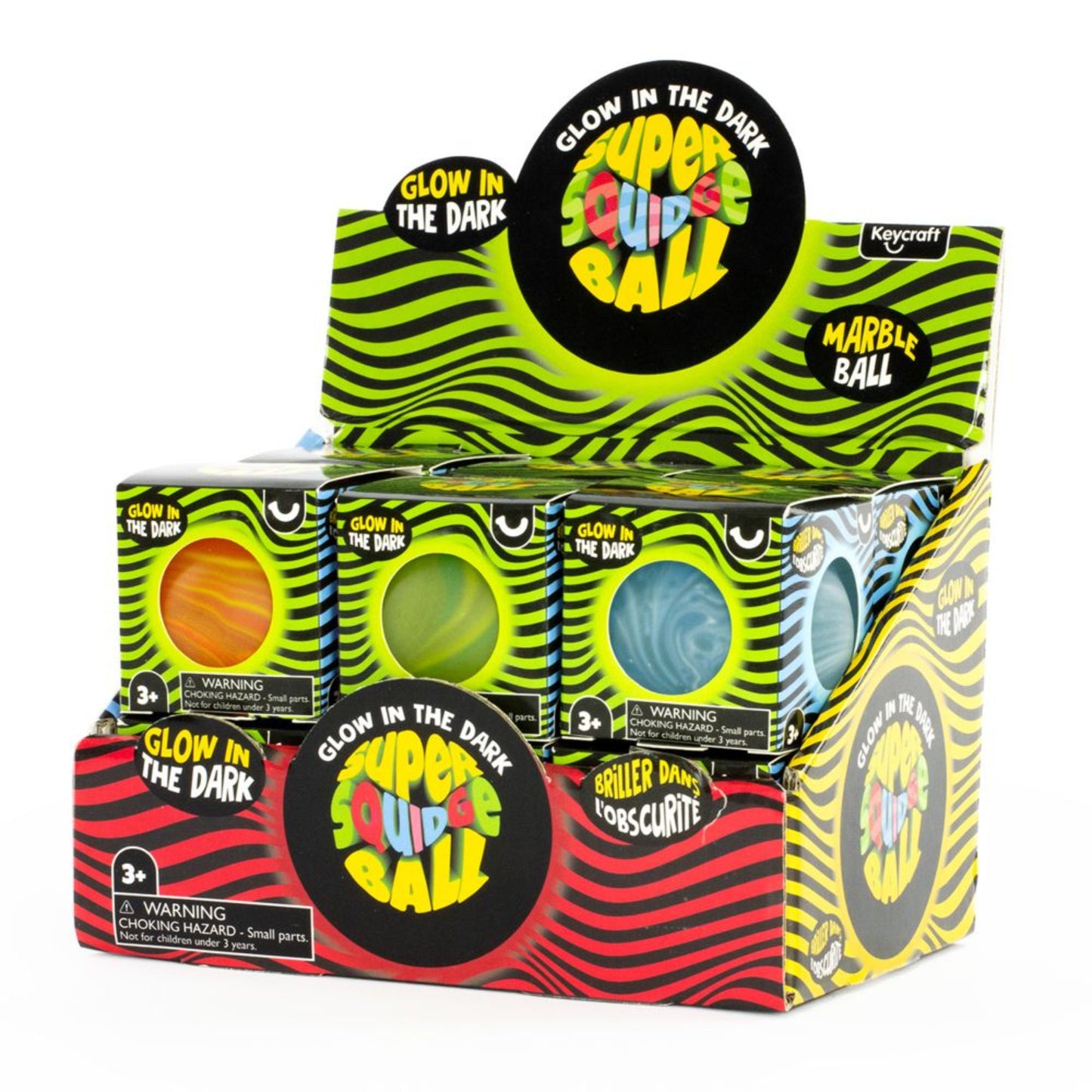 Keycraft - Glow in the Dark Super Squidge Ball