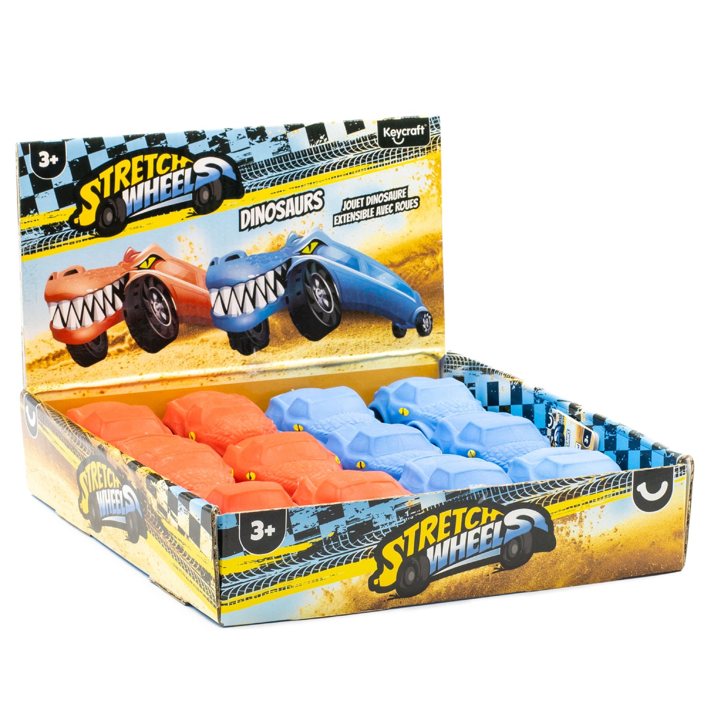 Keycraft - Stretch Wheels Dinos