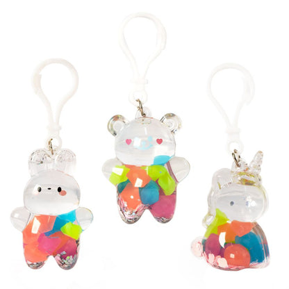 Keycraft - Keychains Unicorn, Bear, Rabbit