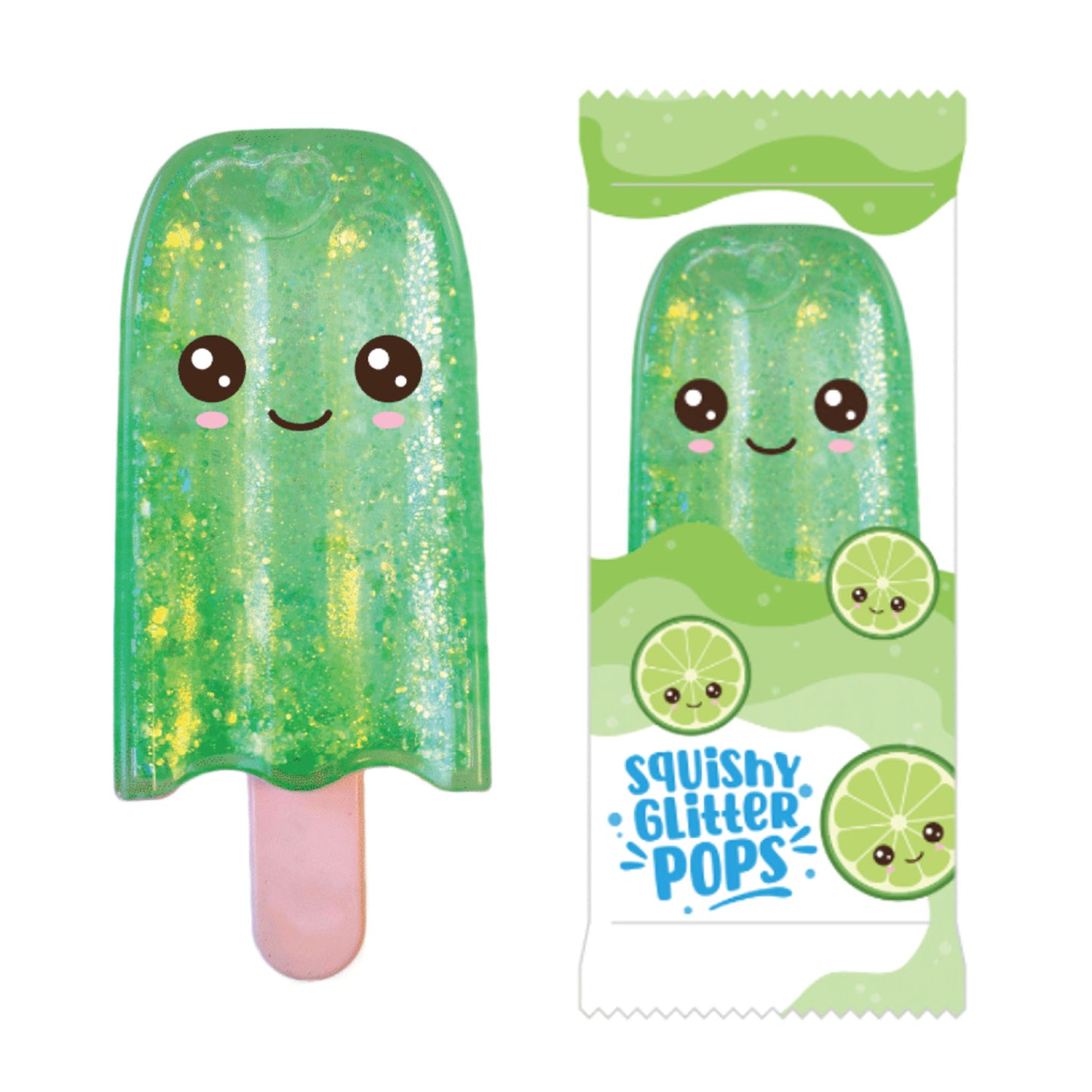 Keycraft - Squishy Glitter Pop Iceblock