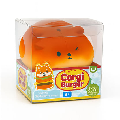 Keycraft - Squishy Corgi Burger