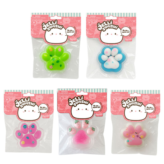 Keycraft - Jelli Squishi Paw Print Small
