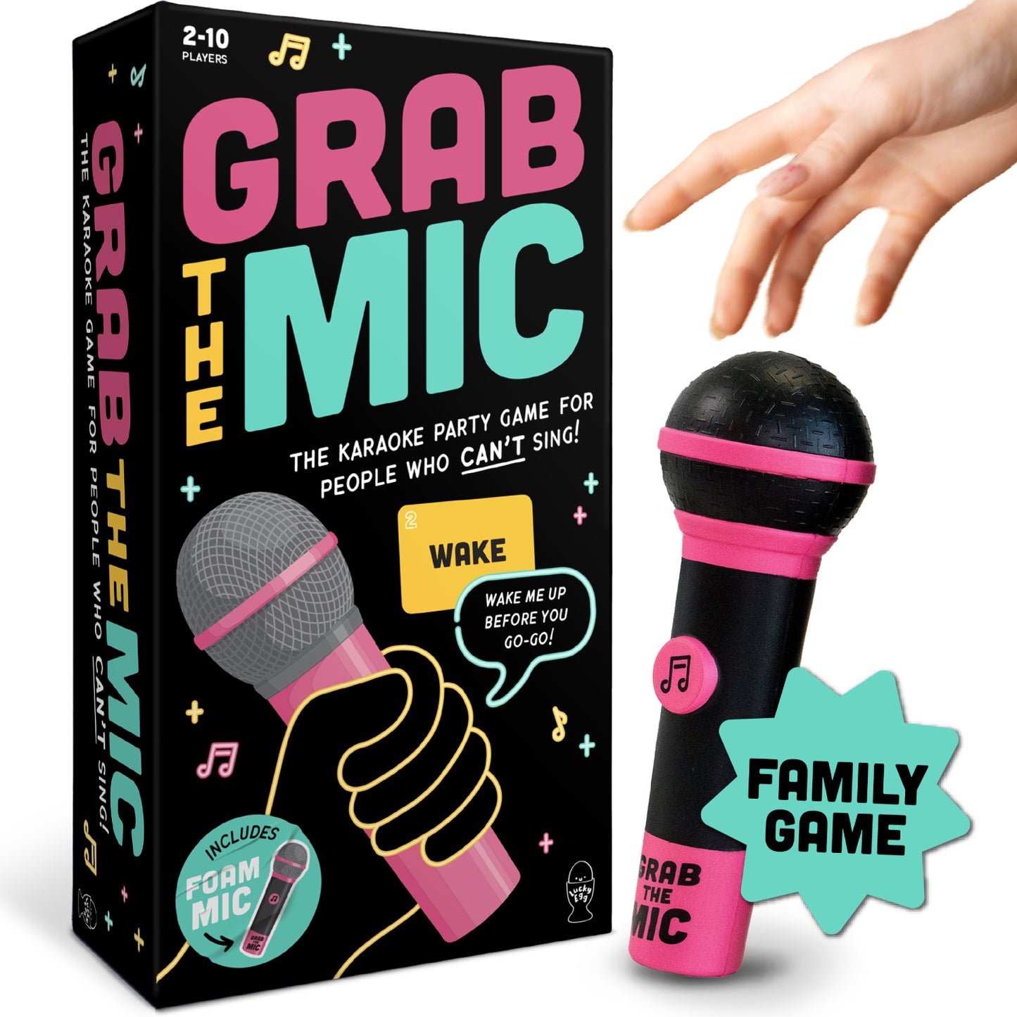 Lucky Egg - Grab The Mic Game