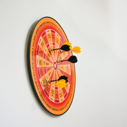 Let's Replay - Booza Bullseye Magnetic Dartboard