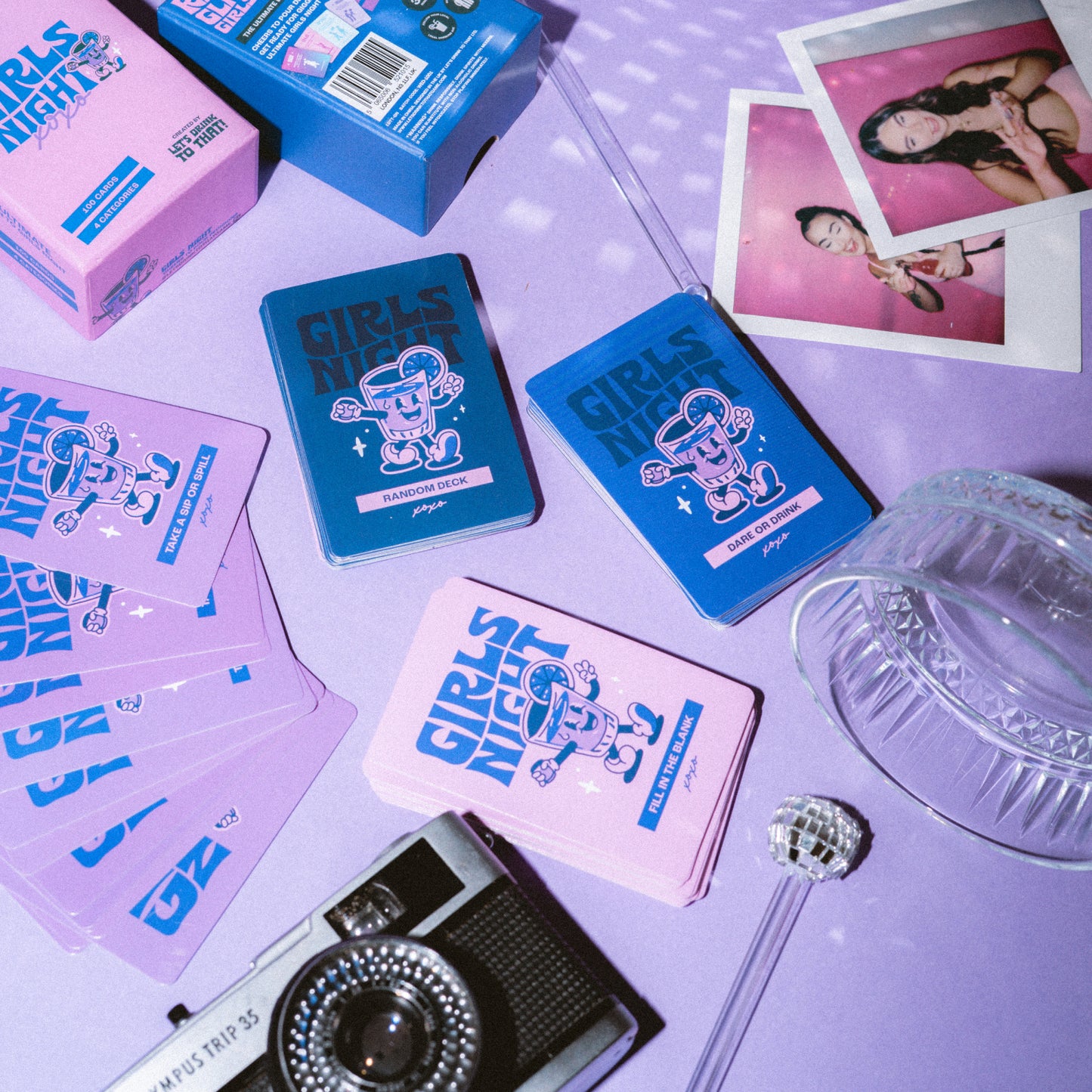 Let's Replay - Girls Night In (100 cards)