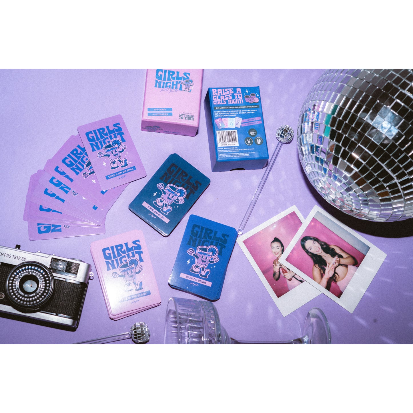 Let's Replay - Girls Night In (100 cards)