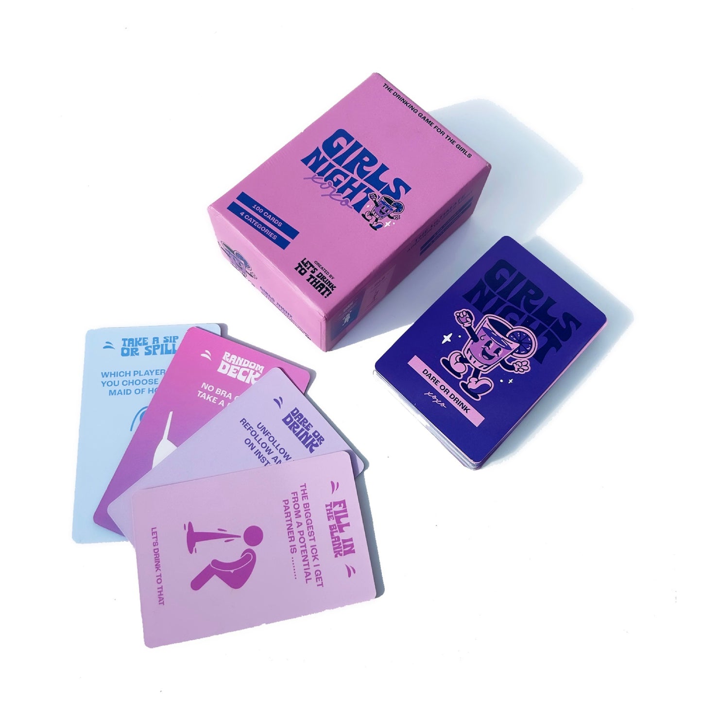 Let's Replay - Girls Night In (100 cards)