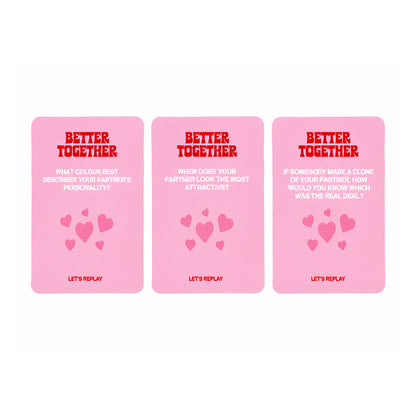 Let's Replay - Better Together Mini Card Game (50 Cards)