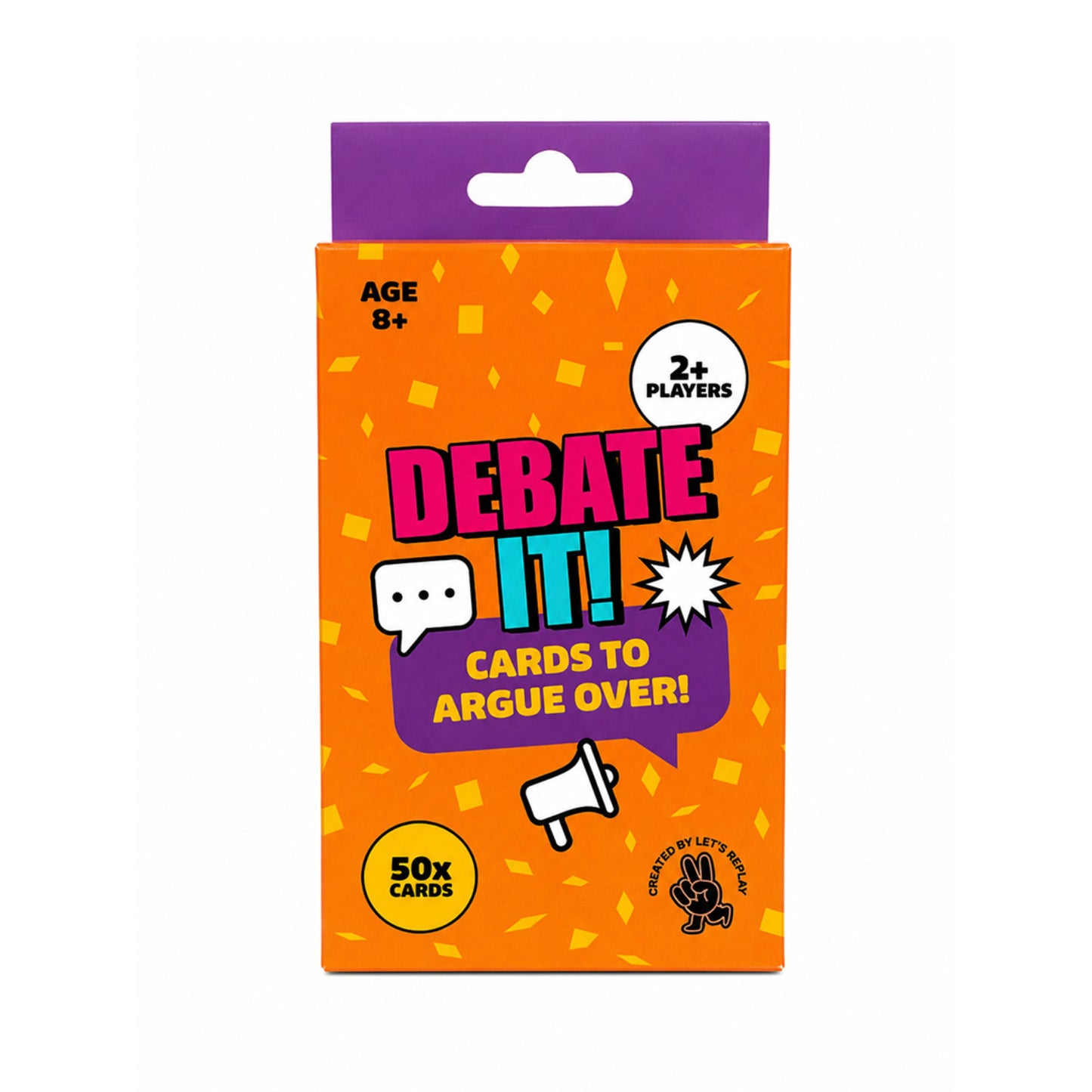 Let's Replay - Debate It Mini Card Game (50 Cards)