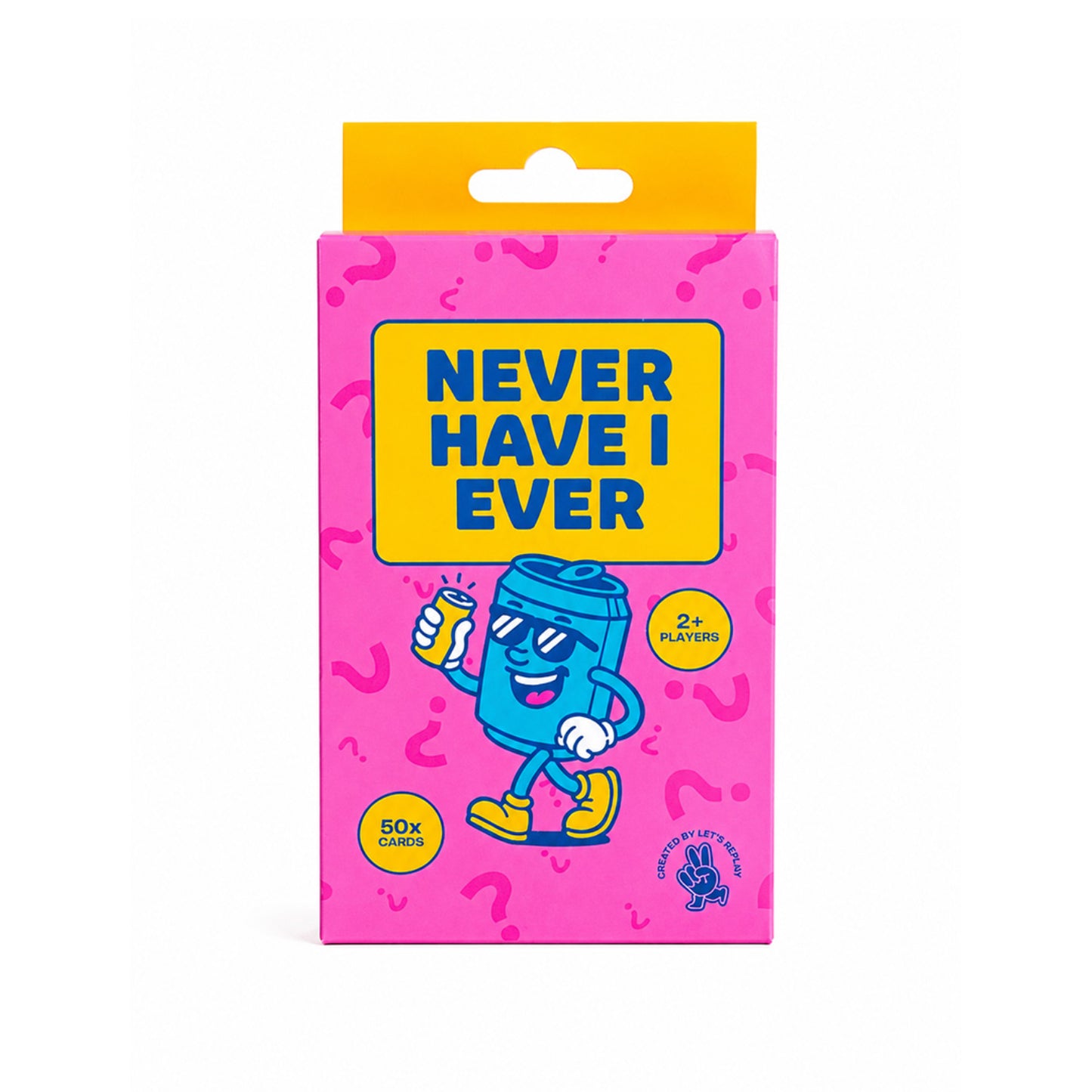 Let's Replay - Never Have I Ever Mini Card Game (50 Cards)