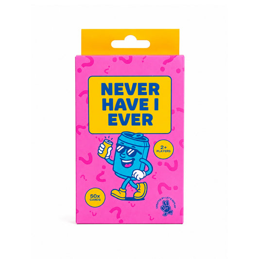 Let's Replay - Never Have I Ever Mini Card Game (50 Cards)