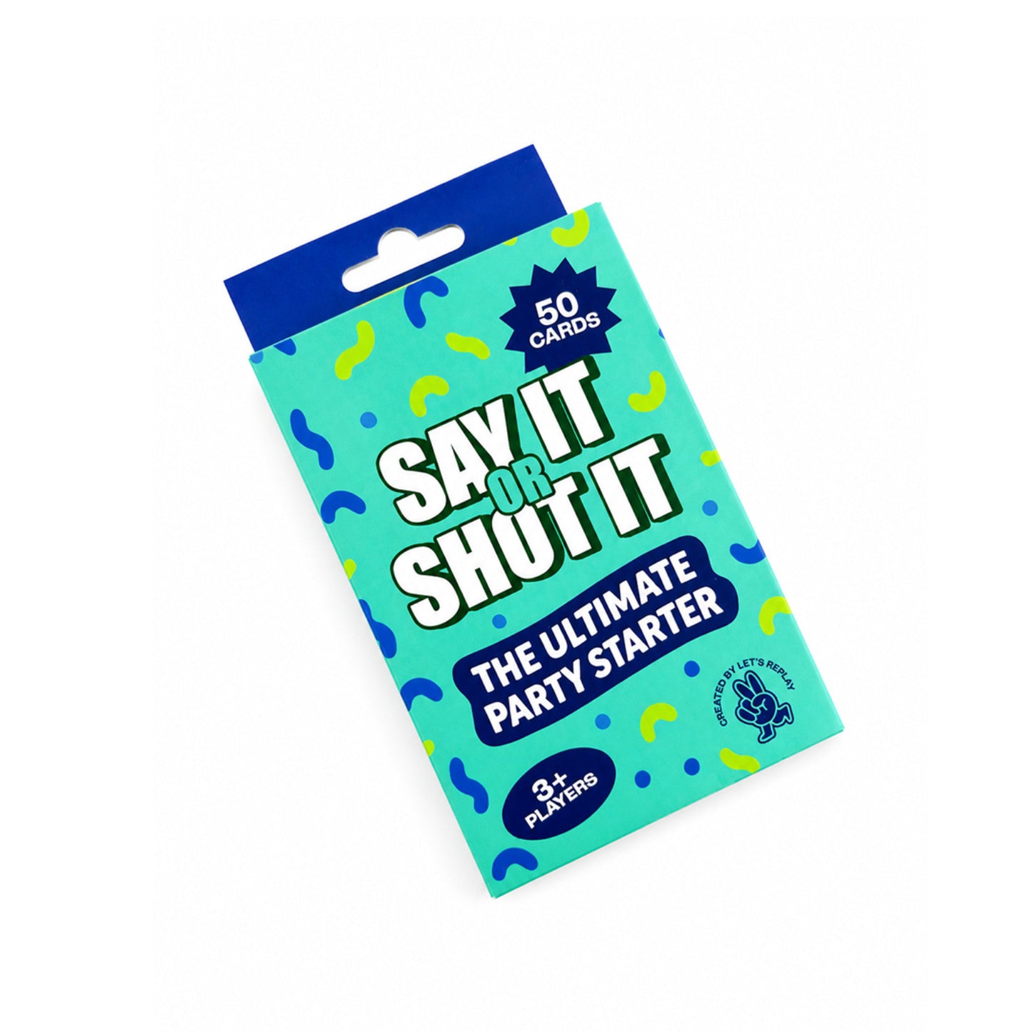 Let's Replay - Say it Or Shot It Mini Card Game (50 Cards)