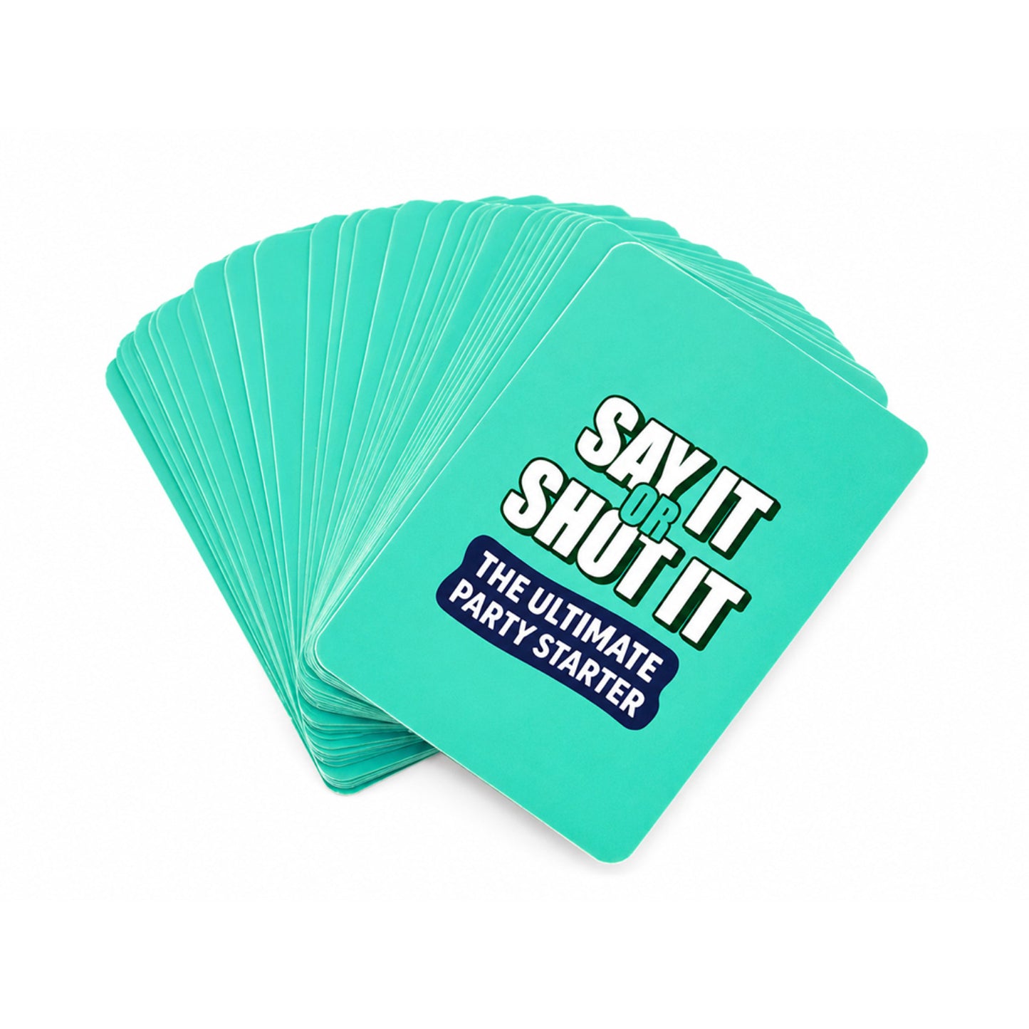 Let's Replay - Say it Or Shot It Mini Card Game (50 Cards)