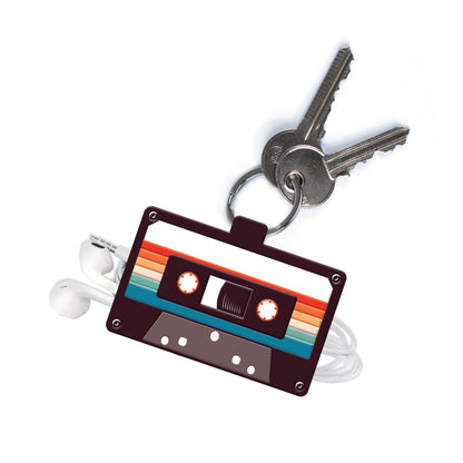 Mustard - Rewind Cassette Cable Tidy Wrap