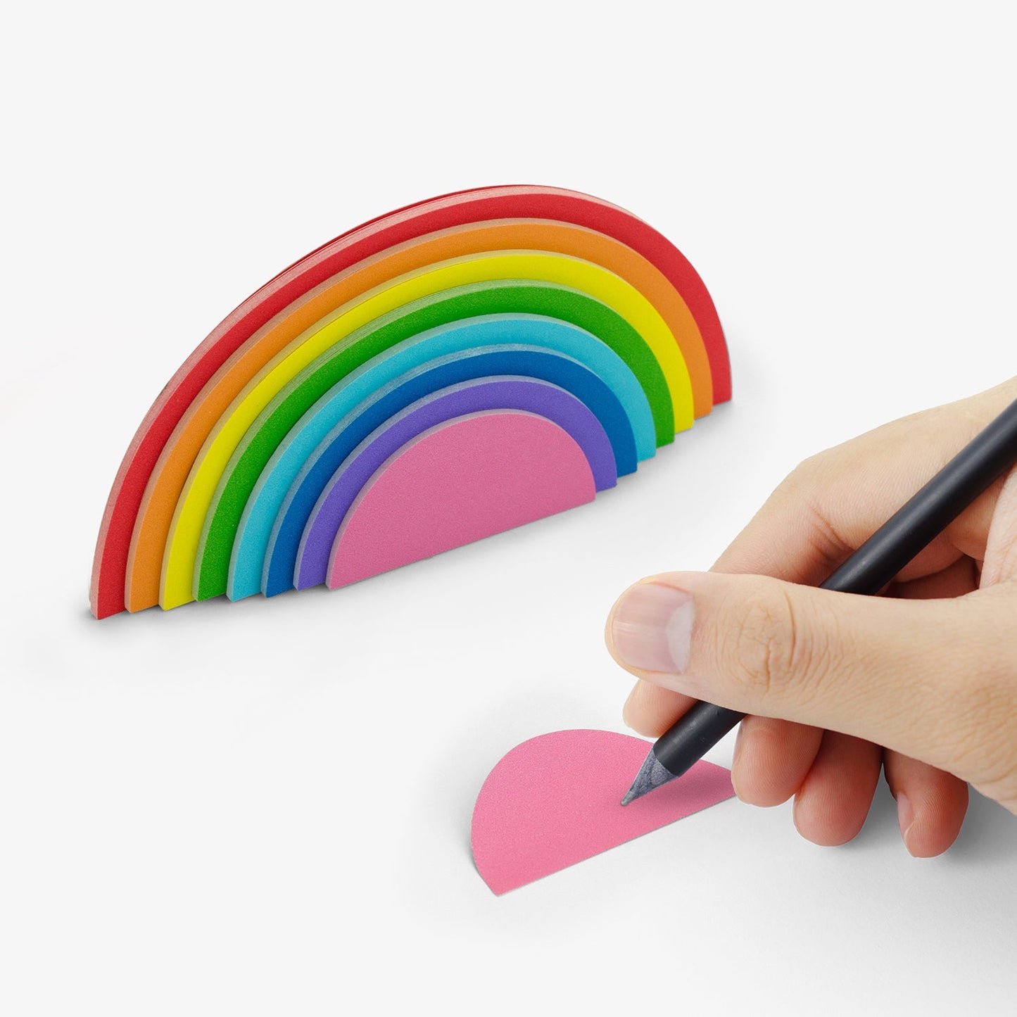 Mustard - Rainbow Sticky Notes (150 Sheets)