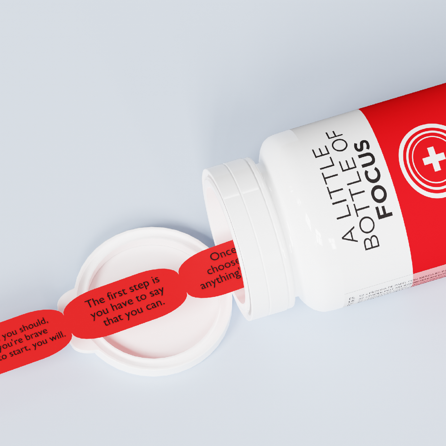 Mustard - Little Bottle Of Focus - 52 Weekly Positive Quotes