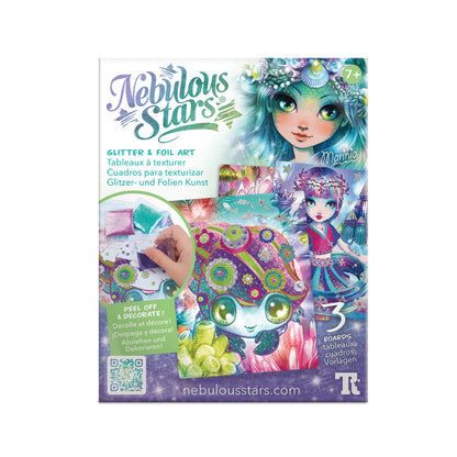 Nebulous Stars - Glitter & Foil Art