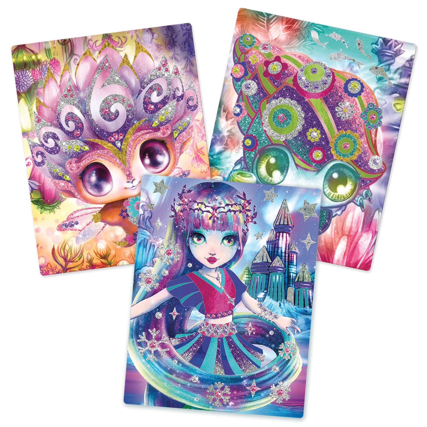 Nebulous Stars - Glitter & Foil Art