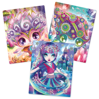 Nebulous Stars - Glitter & Foil Art