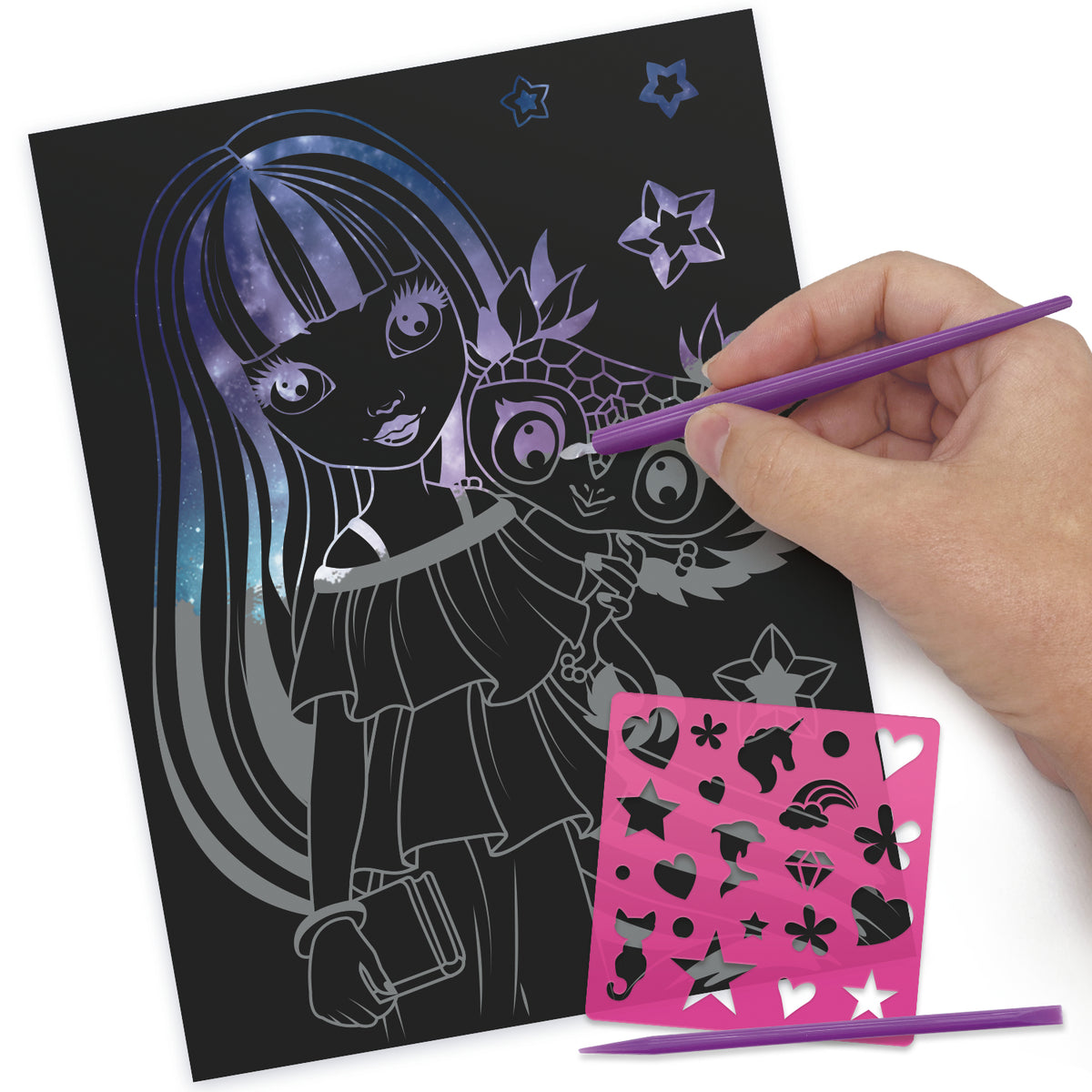 Nebulous Stars - Scratch & Sketch