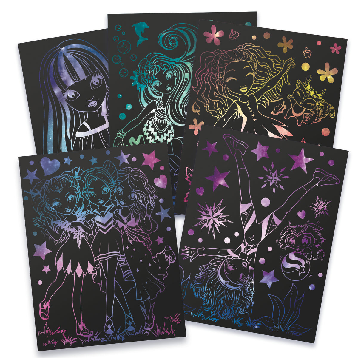 Nebulous Stars - Scratch & Sketch