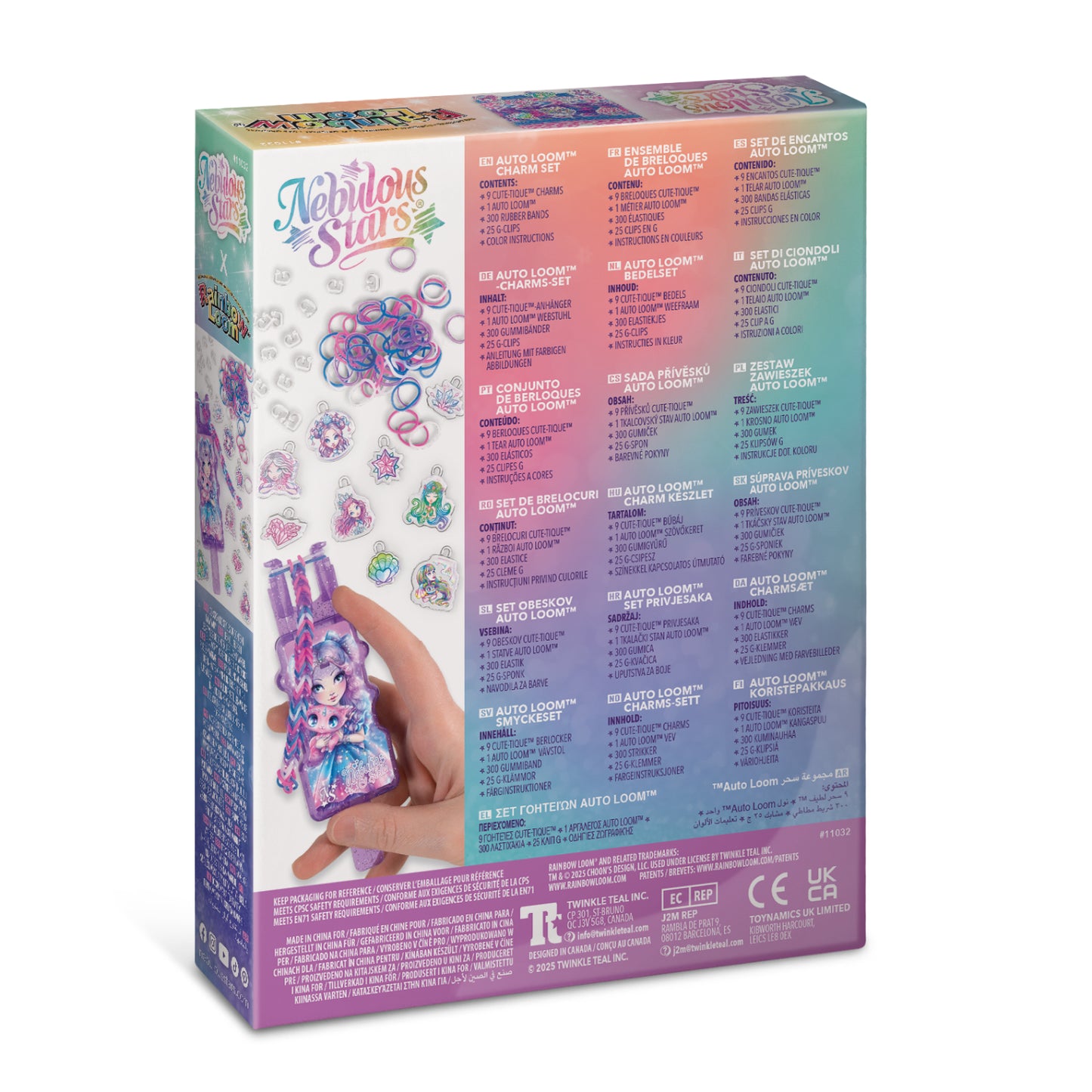 Rainbow Loom - Nebulous Stars Auto Loom Charm Set