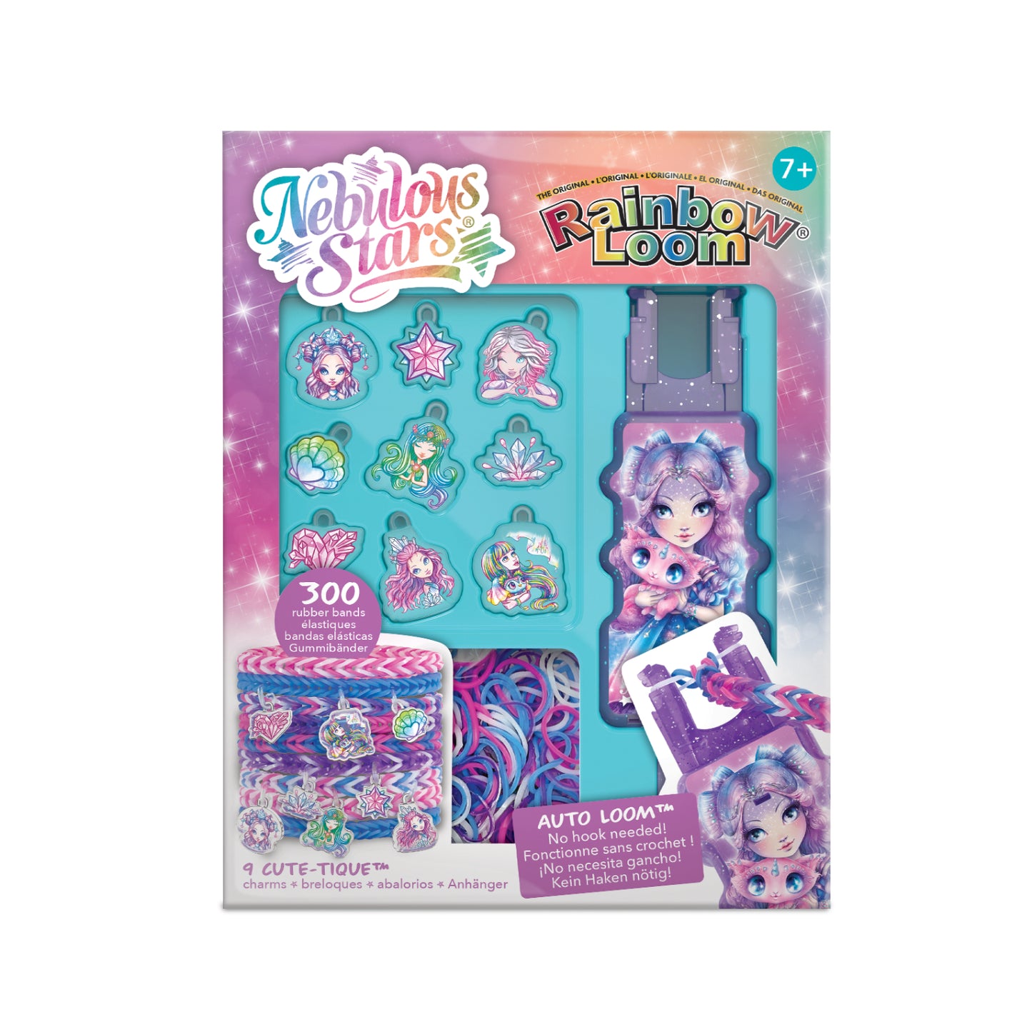 Rainbow Loom - Nebulous Stars Auto Loom Charm Set