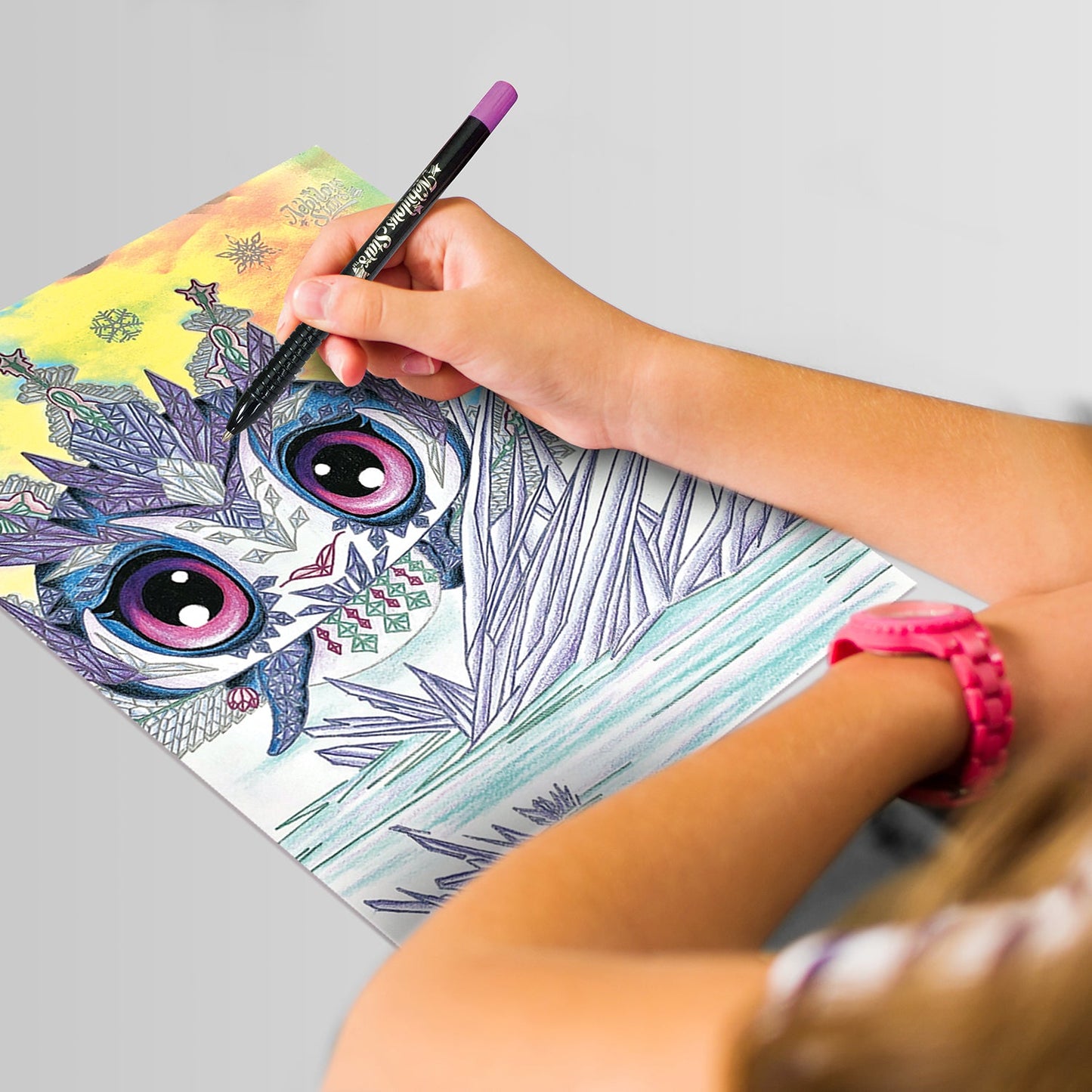 Creative Sketchbook - Iceana - Geometric Crystal Pages