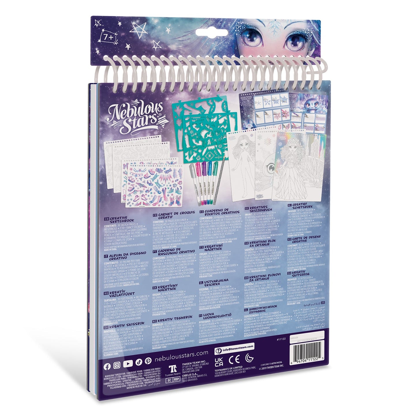 Creative Sketchbook - Iceana - Geometric Crystal Pages