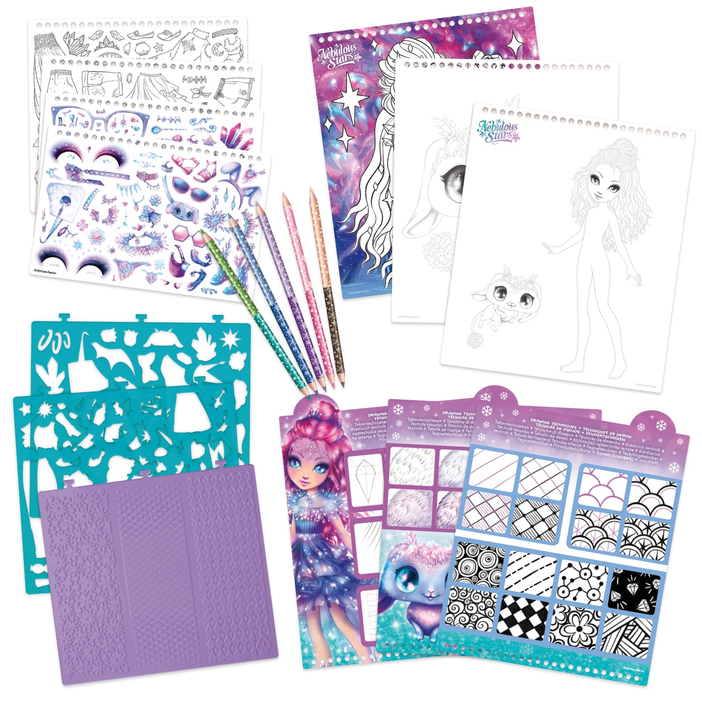 Nebulous Stars - Creative Sketchbook - Cristalia