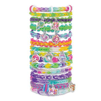 Rainbow Loom - Nebulous Stars Charm Bracelet Set